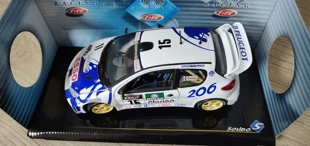 PEUGEOT 206 WRC #3 PANIZZI WINNER TOUR DE CORSE 2002 IXO RAM083 1:43